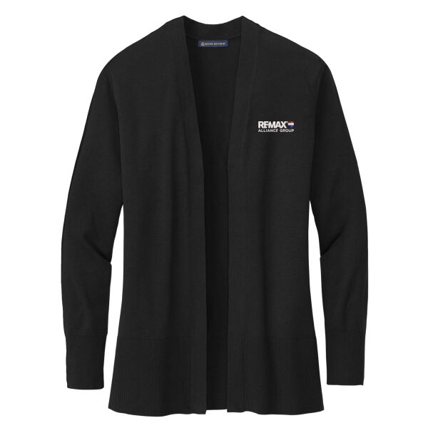    - Women's Cotton Stretch Long Cardigan Sweater Thumbnail