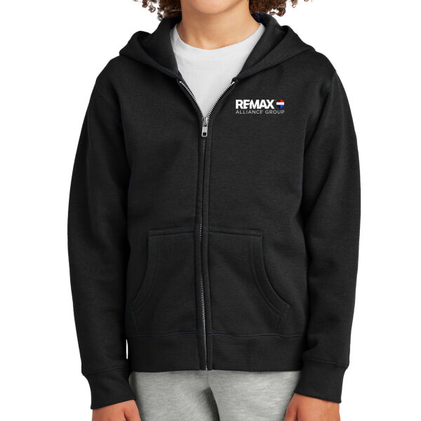   - Youth V.I.T. Fleece Full Zip Hoodie Thumbnail