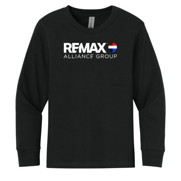   - Youth Cotton Long Sleeve Tee Thumbnail