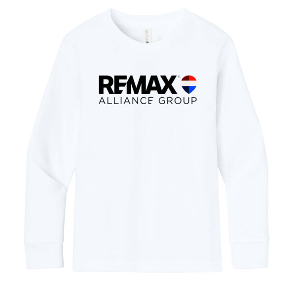   - Youth Cotton Long Sleeve Tee Thumbnail
